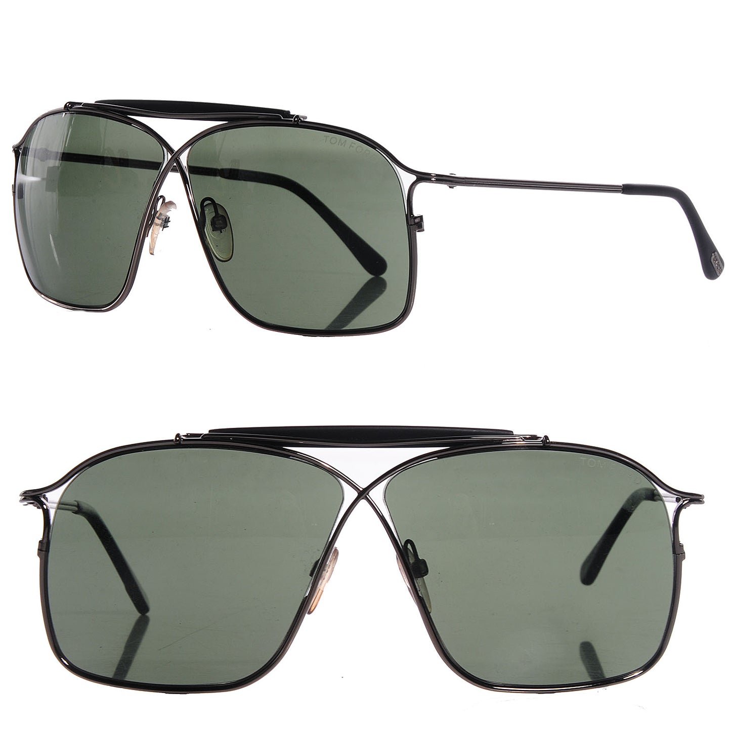Felix Crossover Aviator Sunglasses Black
