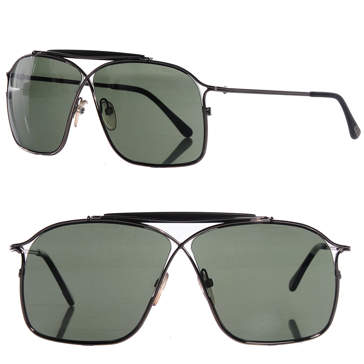 Tom Ford Felix Crossover Aviator Sunglasses Black 1 of 4