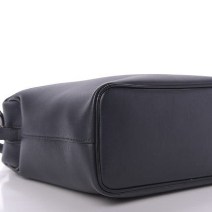 Celine Lambskin Small Soft Cube Satchel Navy 6 of 8
