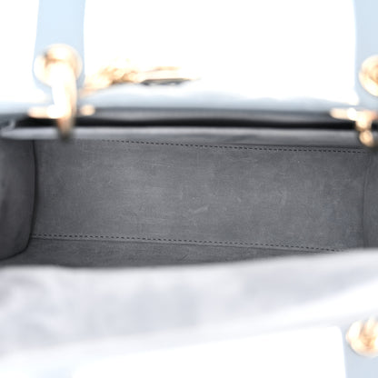 Christian Dior Lambskin Cannage Medium Lady Dior Cloud Blue 5 of 11