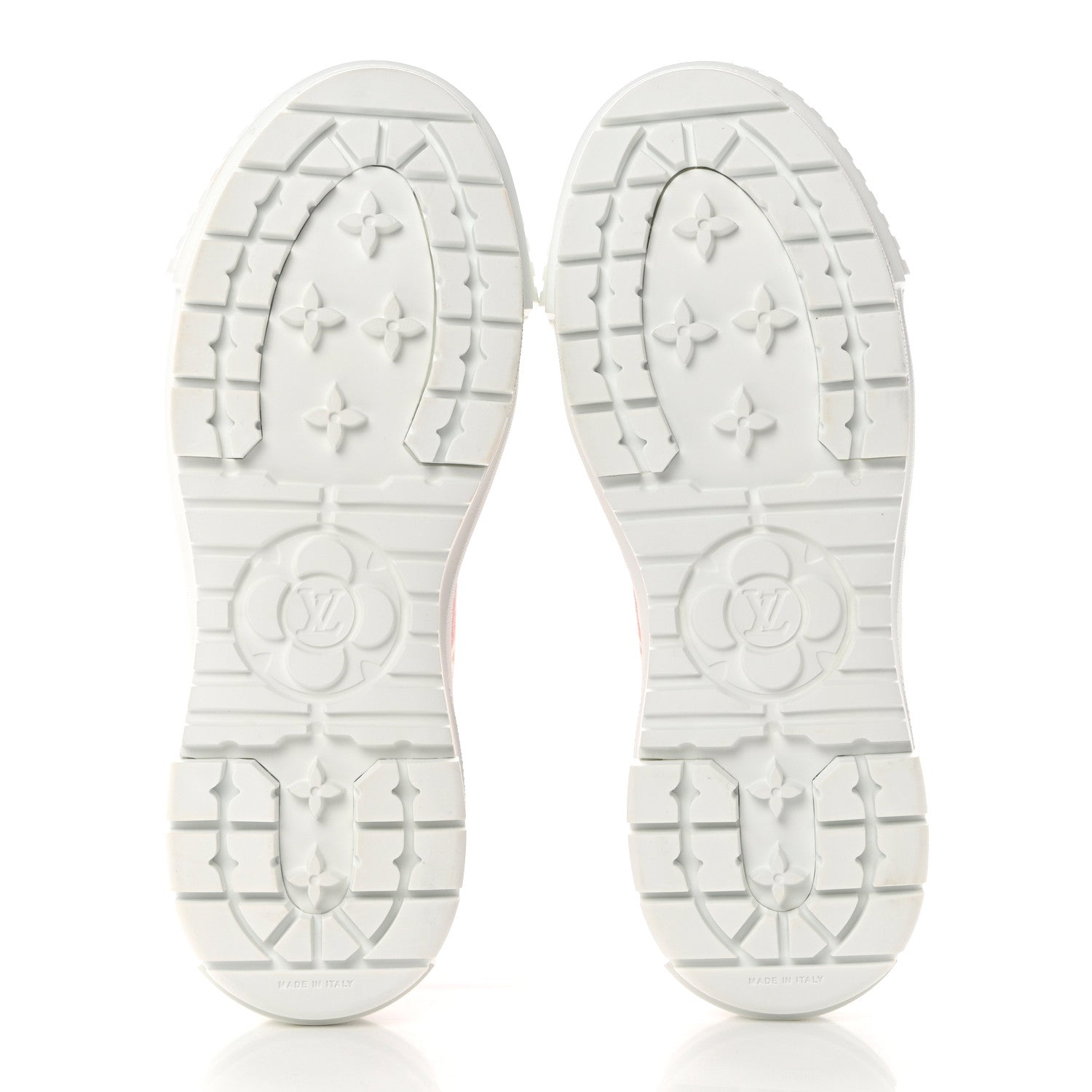 Louis Vuitton Denim Monogram Squad Sneakers 39.5 Pink 5 of 8