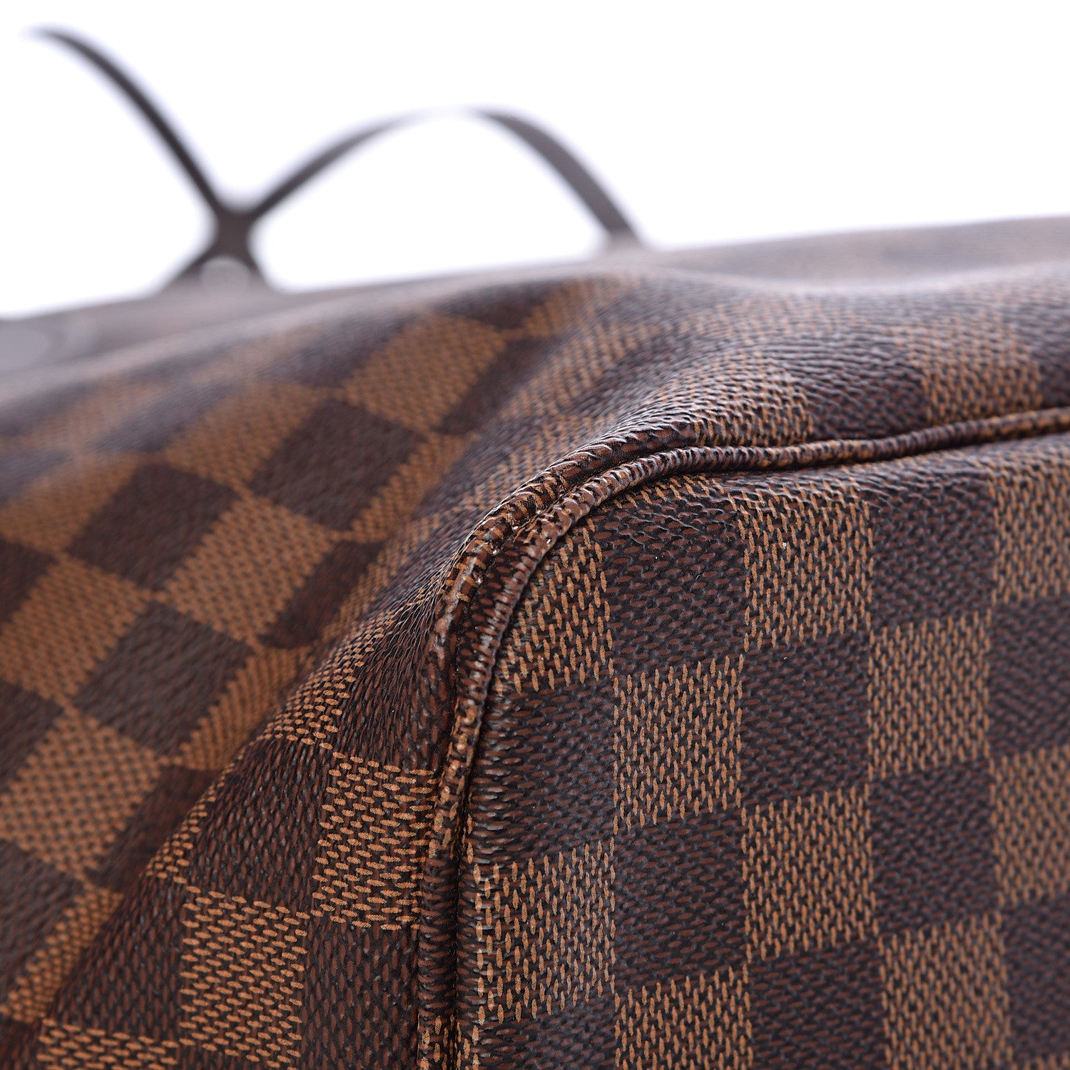 Louis Vuitton Damier Ebene Neo Neverfull MM Rose Ballerine 13 of 17