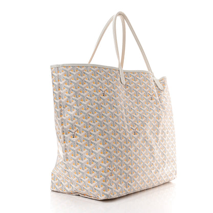 Goyard Goyardine Saint Louis Claire Voie GM White 4 of 11