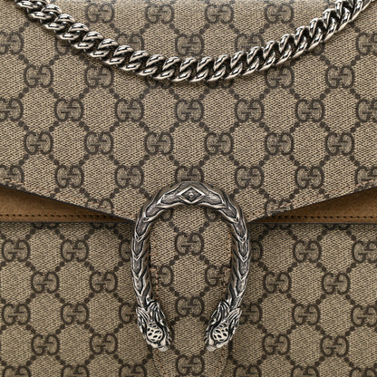 Gucci GG Supreme Monogram Medium Dionysus Shoulder Bag Taupe 8 of 8