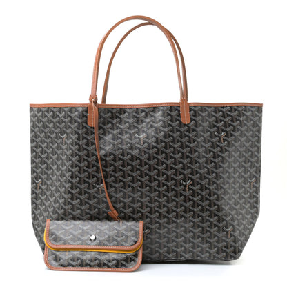 Goyard Goyardine Saint Louis GM Black Gold 1 of 7