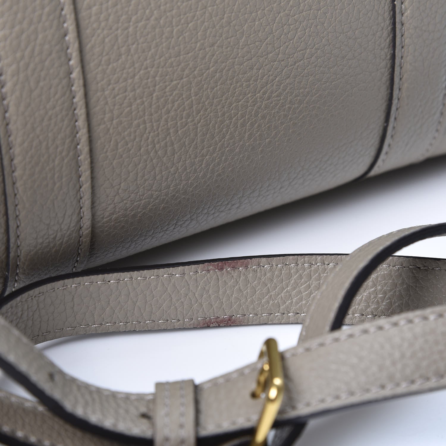 Mulberry Classic Grain Calfskin Small Bayswater Solid Grey 7 of 9