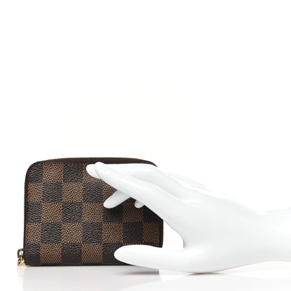 Louis Vuitton Damier Ebene Zippy Coin Purse 2 of 6
