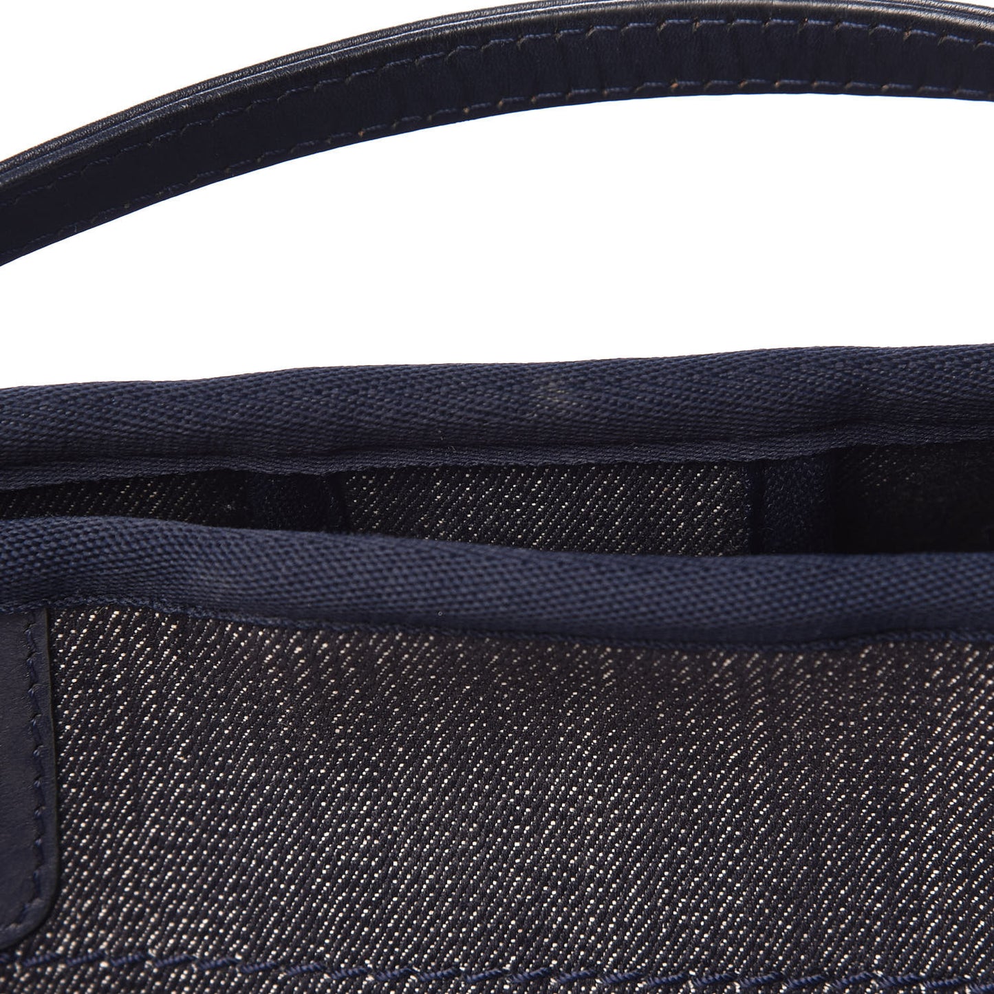Denim Small Deauville Tote Dark Blue