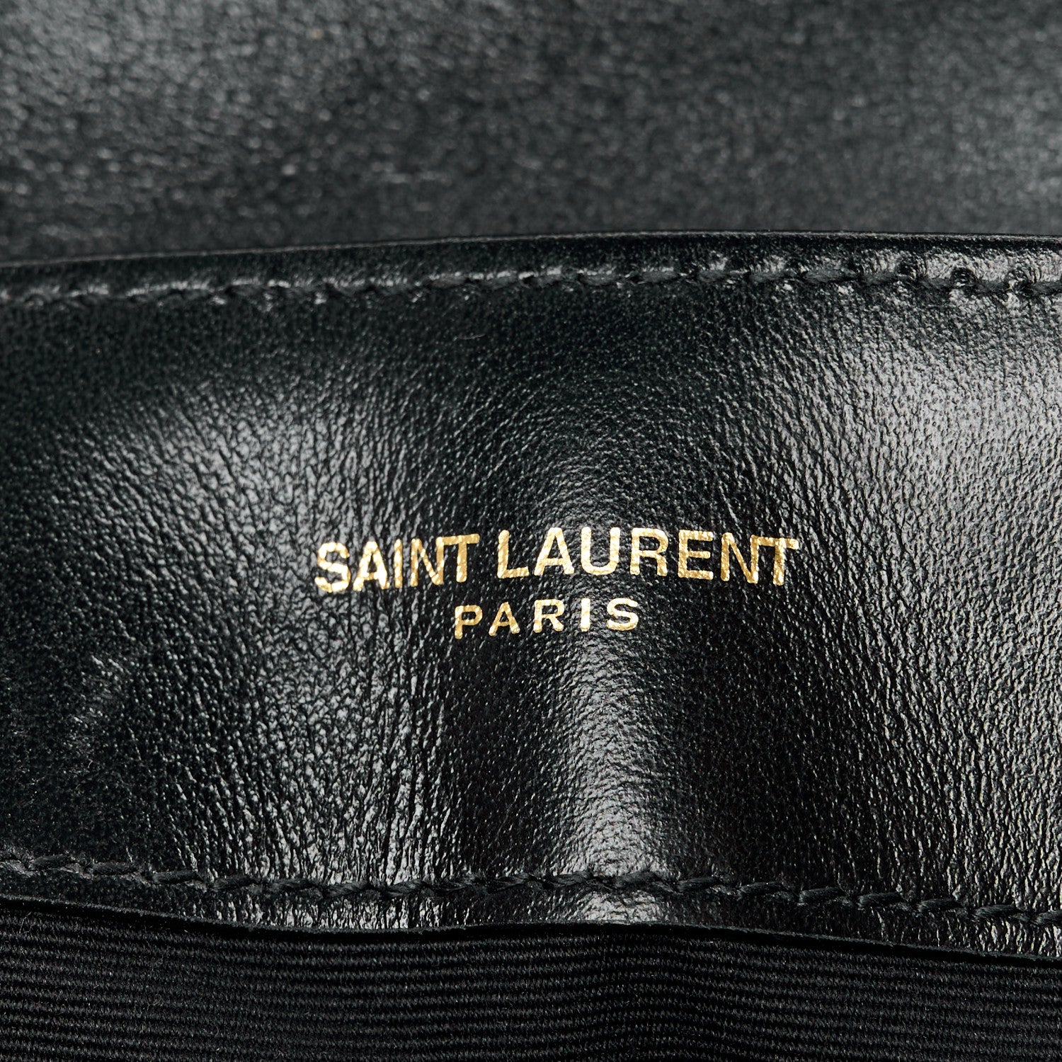 Saint Laurent Calfskin Y Quilted Monogram Small Loulou Chain Satchel Black 6 of 11