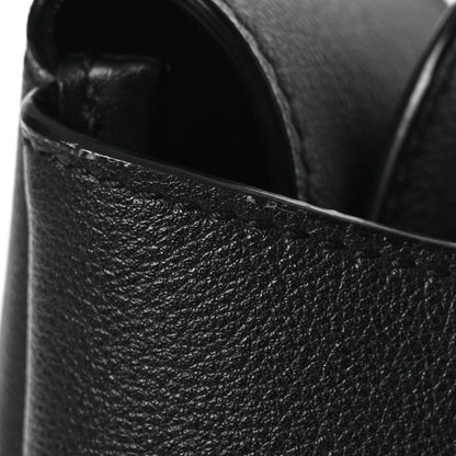 Saint Laurent Smooth Calfskin Small Le 5 A 7 Soft Hobo Black 13 of 15