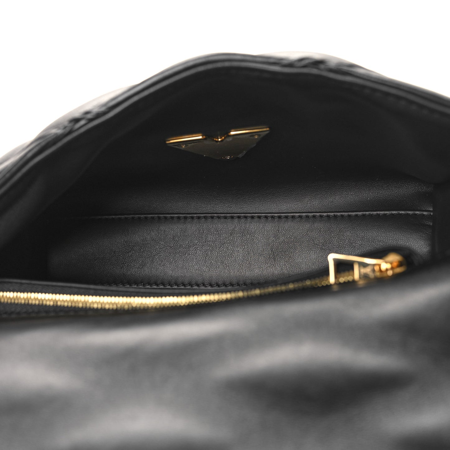 Lambskin Malletage Top Handle GO-14 MM Black