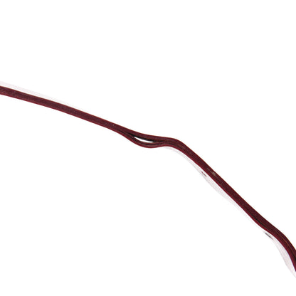 Fendi Zucchino Baguette Burgundy 8 of 14