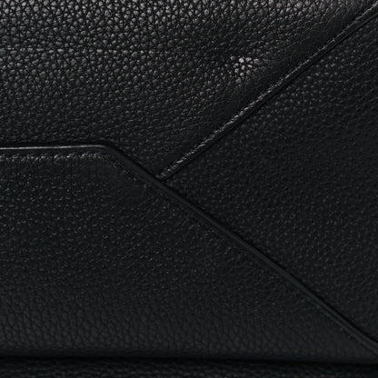 Celine Baby Grained Calfskin Medium Tri-Fold Bag Black 13 of 13