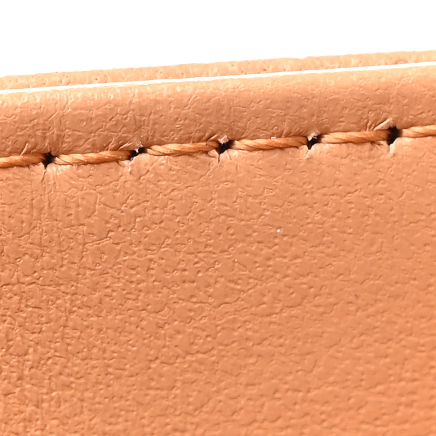 Lambskin Quilted Chanel 19 Card Holder Brown