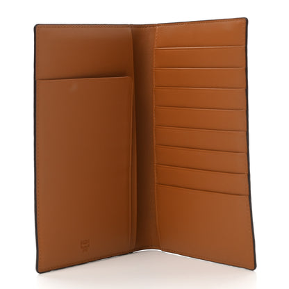 MCM Visetos Bi-Fold Long Wallet Cognac 5 of 7