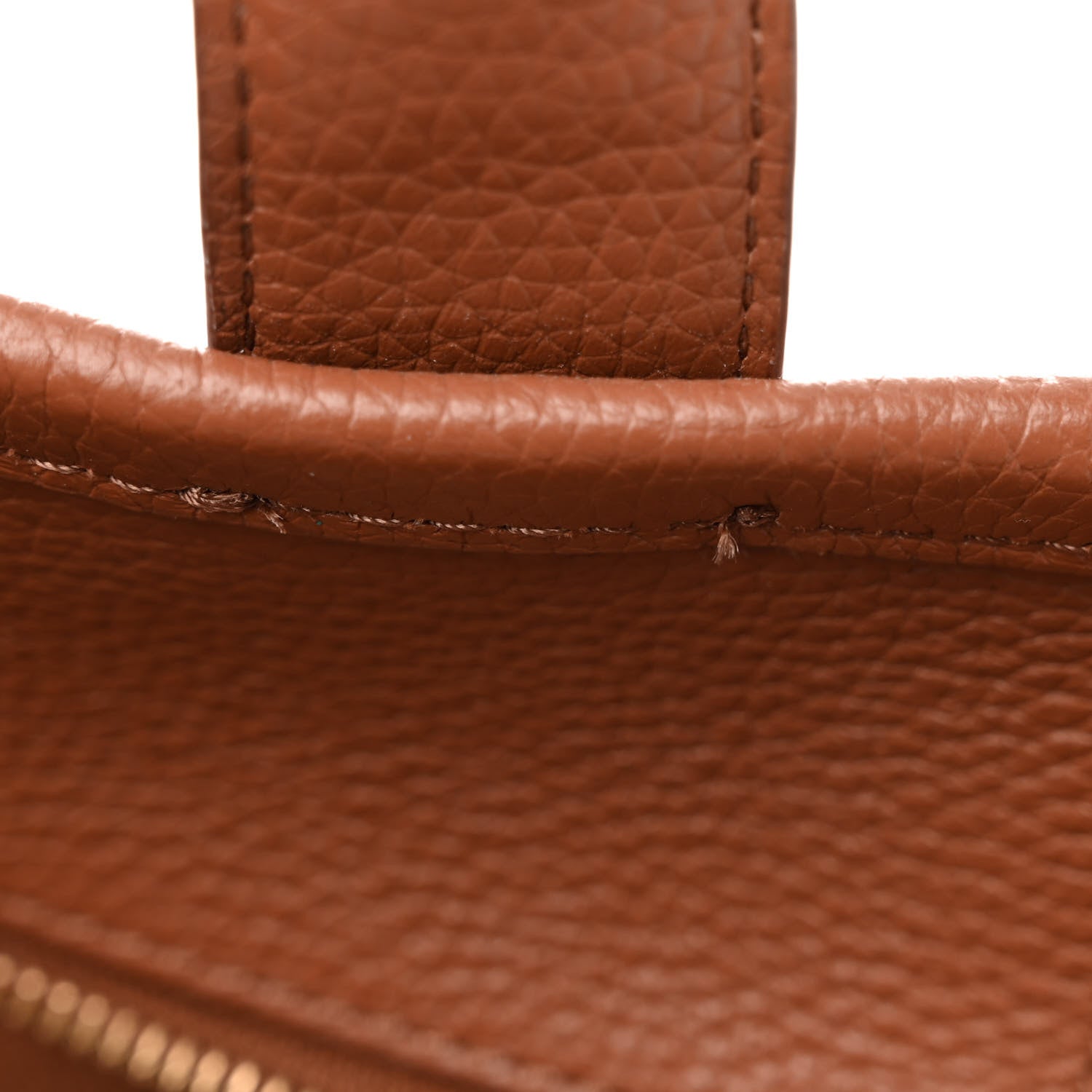 Marc Jacobs Grained Calfskin Mini The Tote Bag Argan Oil 11 of 11