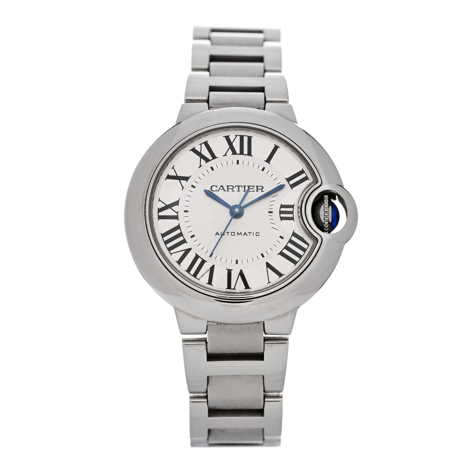 image of CARTIER Stainless Steel 33mm Ballon Bleu De Cartier Automatic Watch by FASHIONPHILE