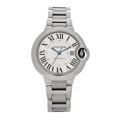 Cartier Stainless Steel 33mm Ballon Bleu De Cartier Automatic Watch 1 of 5