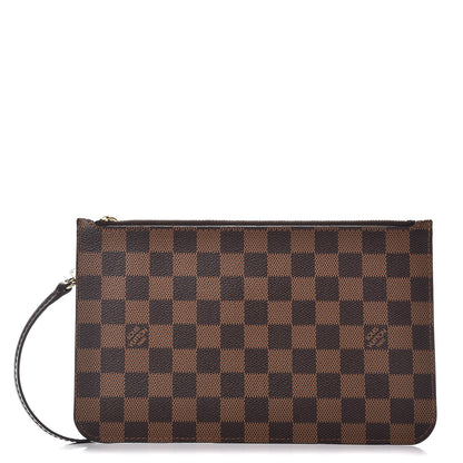 Louis Vuitton Damier Ebene Neverfull MM GM Pochette 1 of 8