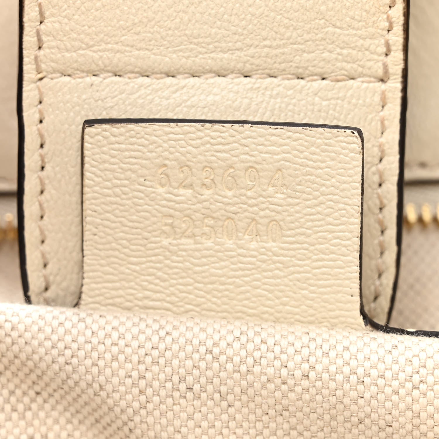 Gucci Monogram New Sakai Calfskin Lux Horsebit 1955 Tote Beige Ebony Mystic White 7 of 11