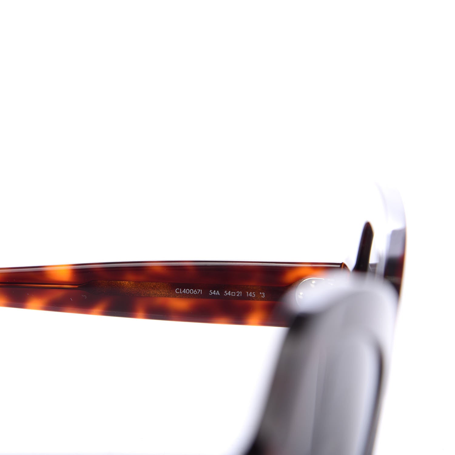 Celine Acetate Butterfly Sunglasses CL 40067I Red Havana Smoke 6 of 6