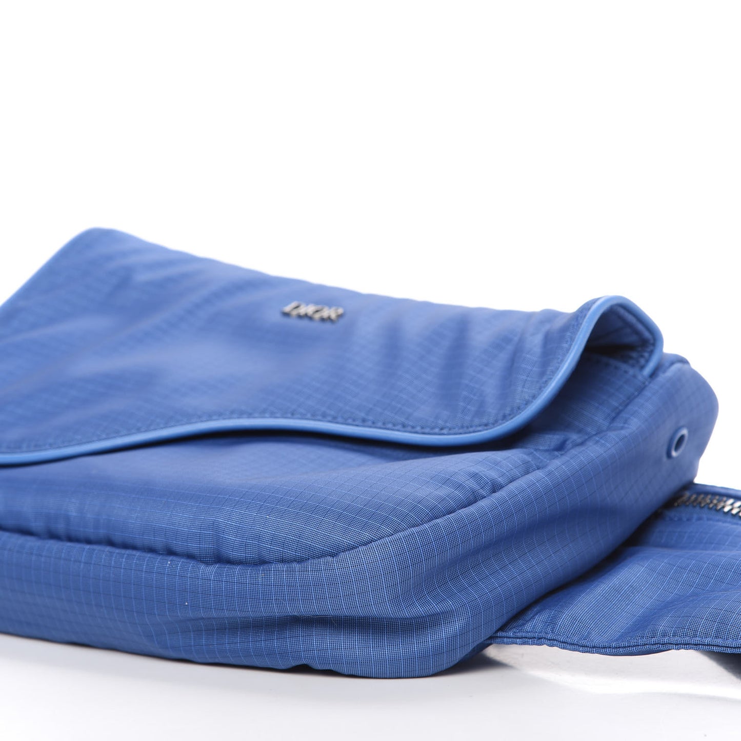 Nylon Saddle Belt Bag Blue