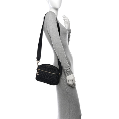 Chanel Satin Quilted Paris-Hamburg Camera Bag Black 2 of 10