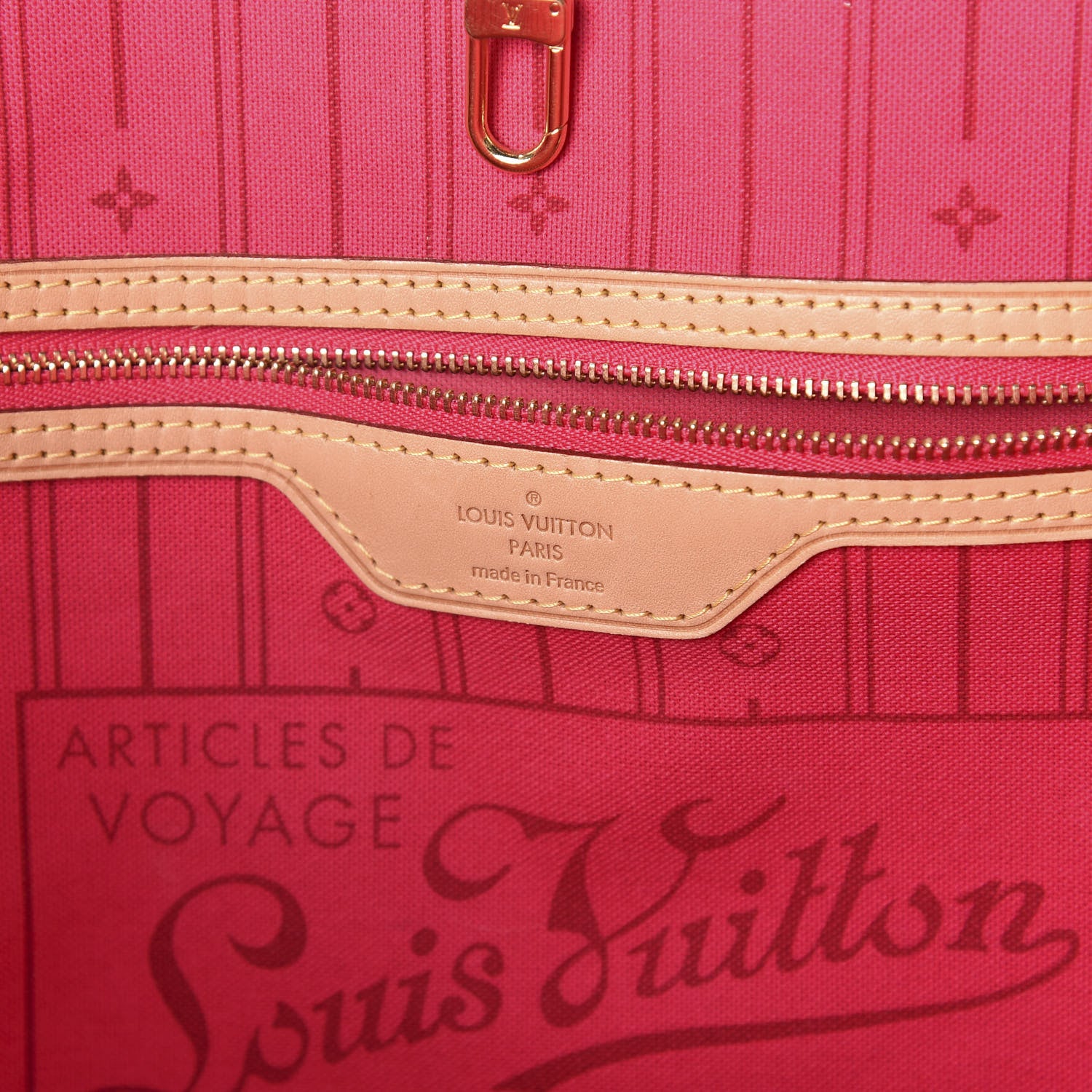 Louis Vuitton Monogram My LV Heritage Neverfull GM Fuchsia White 6 of 10