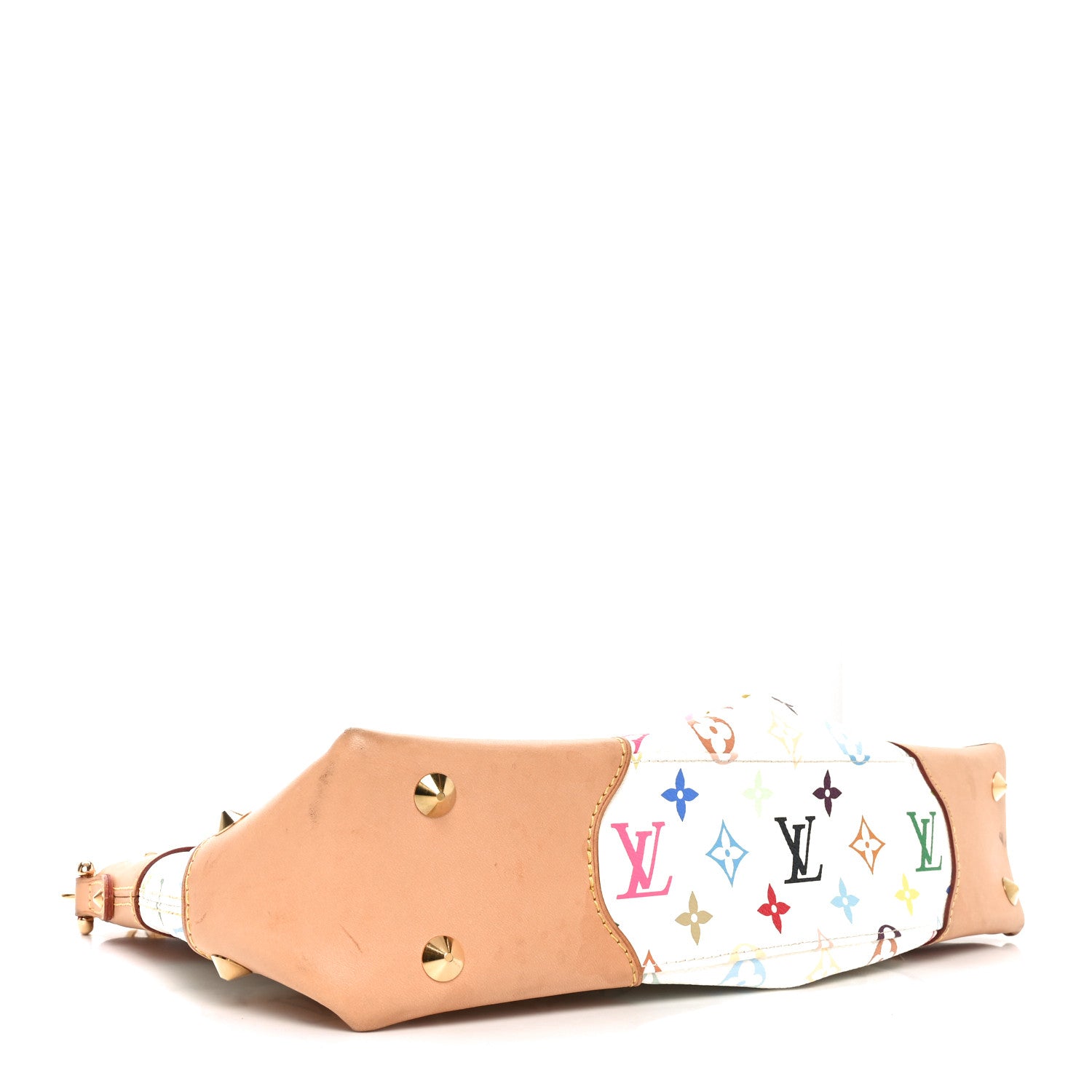 Louis Vuitton Monogram Multicolor Judy MM White 4 of 9