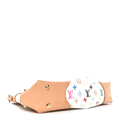 Louis Vuitton Monogram Multicolor Judy MM White 4 of 9