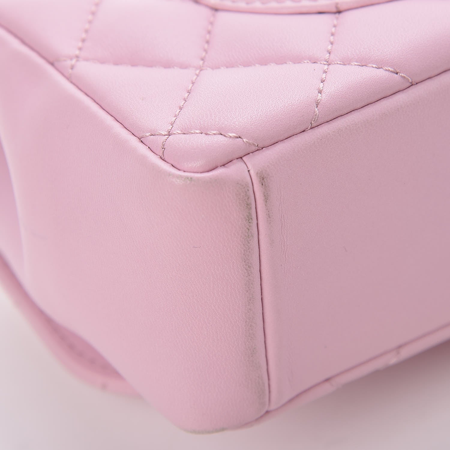 Chanel Lambskin Quilted Mini Mademoiselle Chic Flap Pink 14 of 14