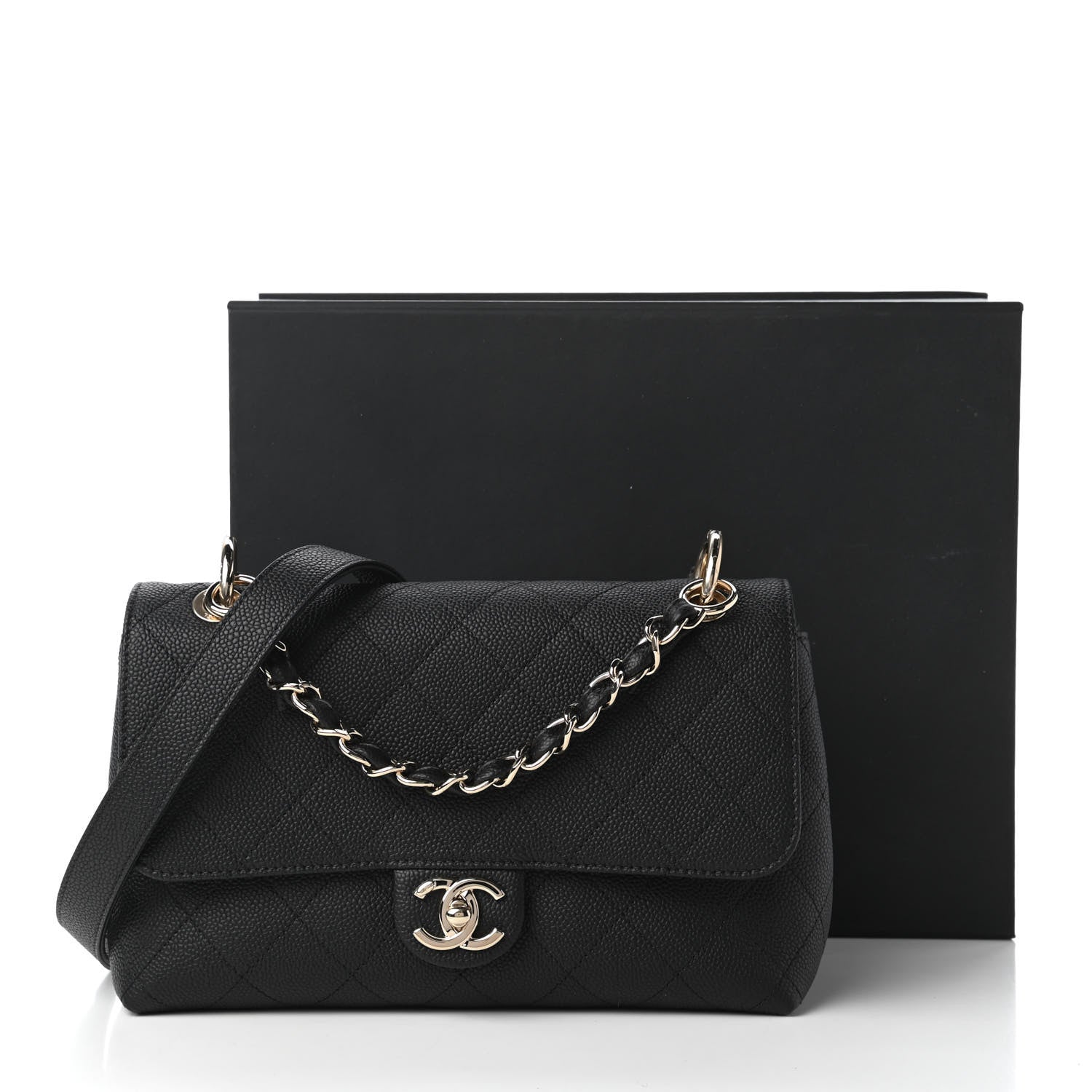 Chanel Caviar Quilted City Walk Flap Black 11 of 11