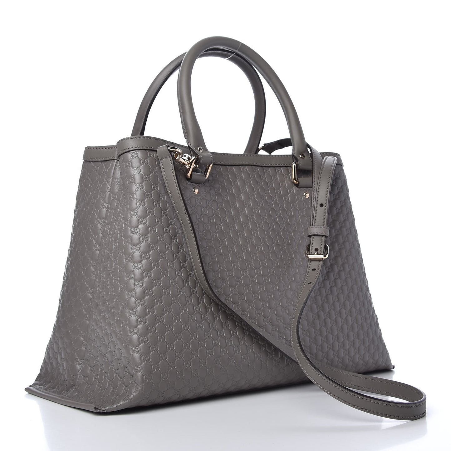 Soft Microguccissima Medium Tote Loess