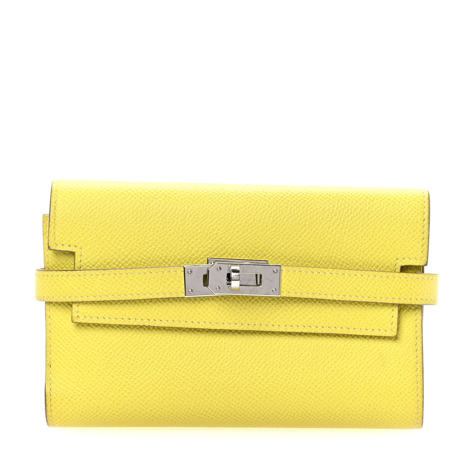 Epsom Medium Kelly Wallet Lime