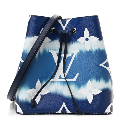 Louis Vuitton Monogram Escale Neonoe MM Blue 1 of 10