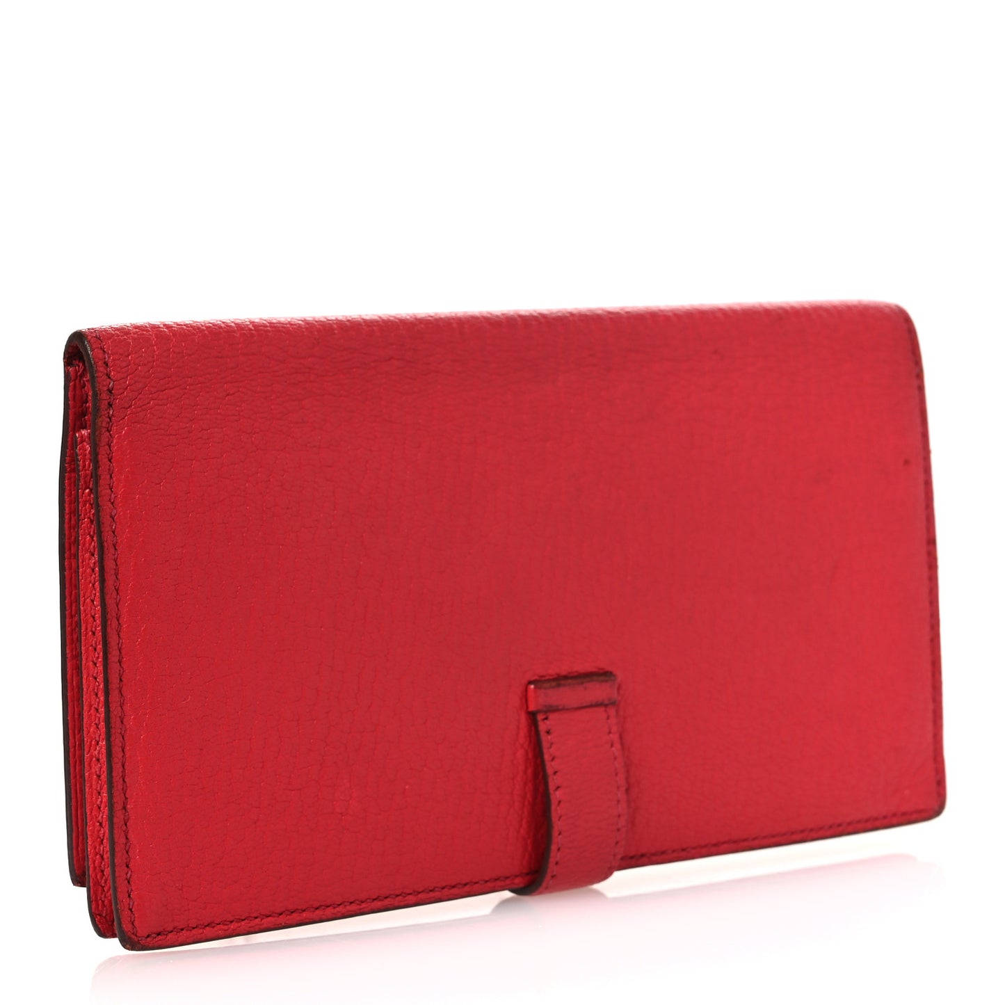 Chèvre Mysore Bearn Gusset Wallet Bougainvillea