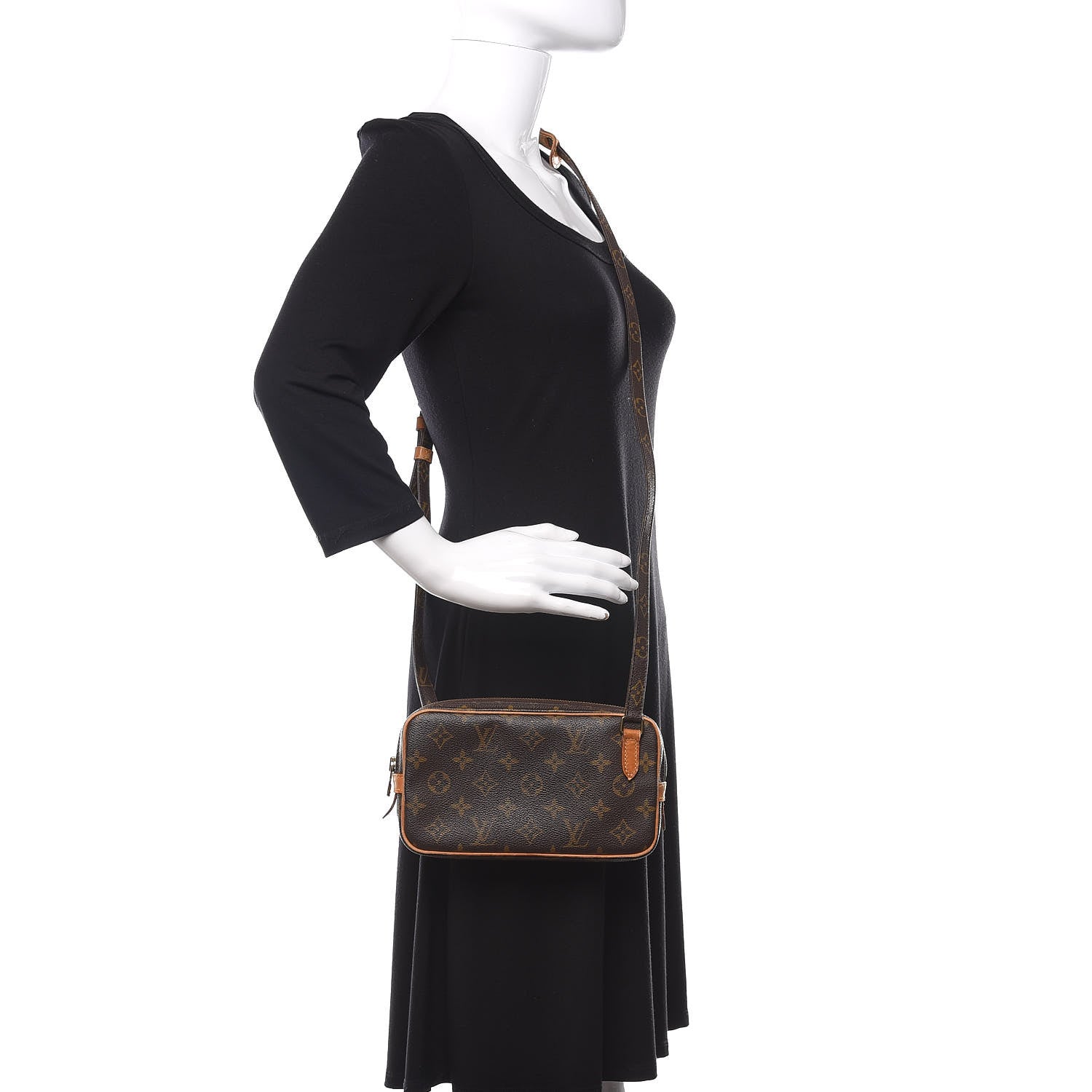 Louis Vuitton Monogram Pochette Marly Bandouliere 2 of 16