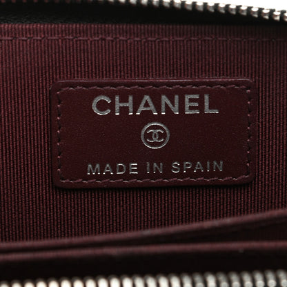 Chanel Caviar Quilted Zip Coin Purse Black 5 of 7