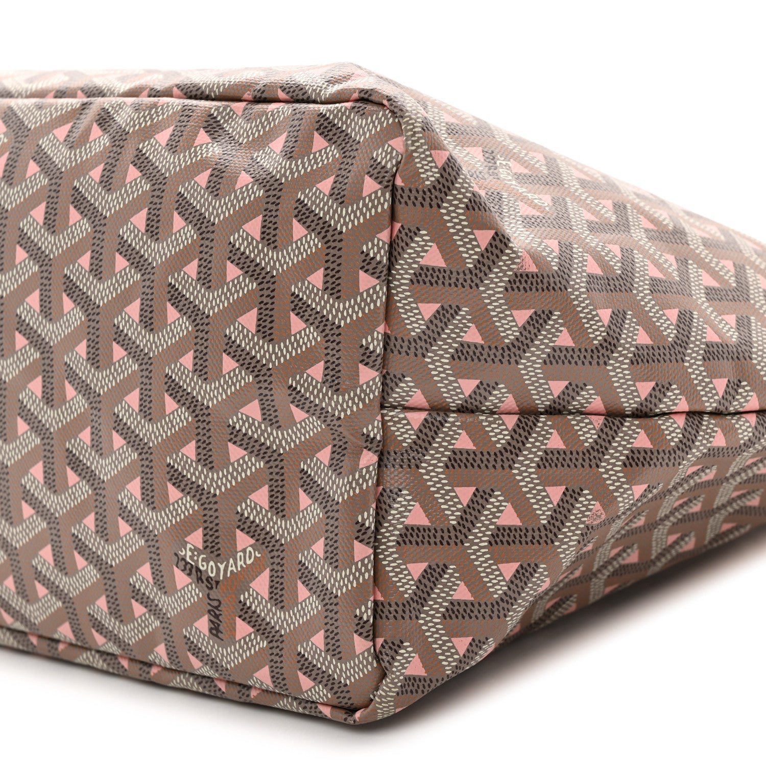 Goyard Goyardine Saint Louis Claire Voie PM Grege Powder Pink 11 of 11