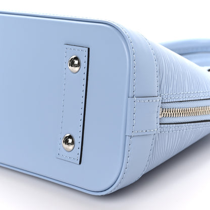 Louis Vuitton Epi Jacquard Alma BB Bleu Nuage 9 of 9