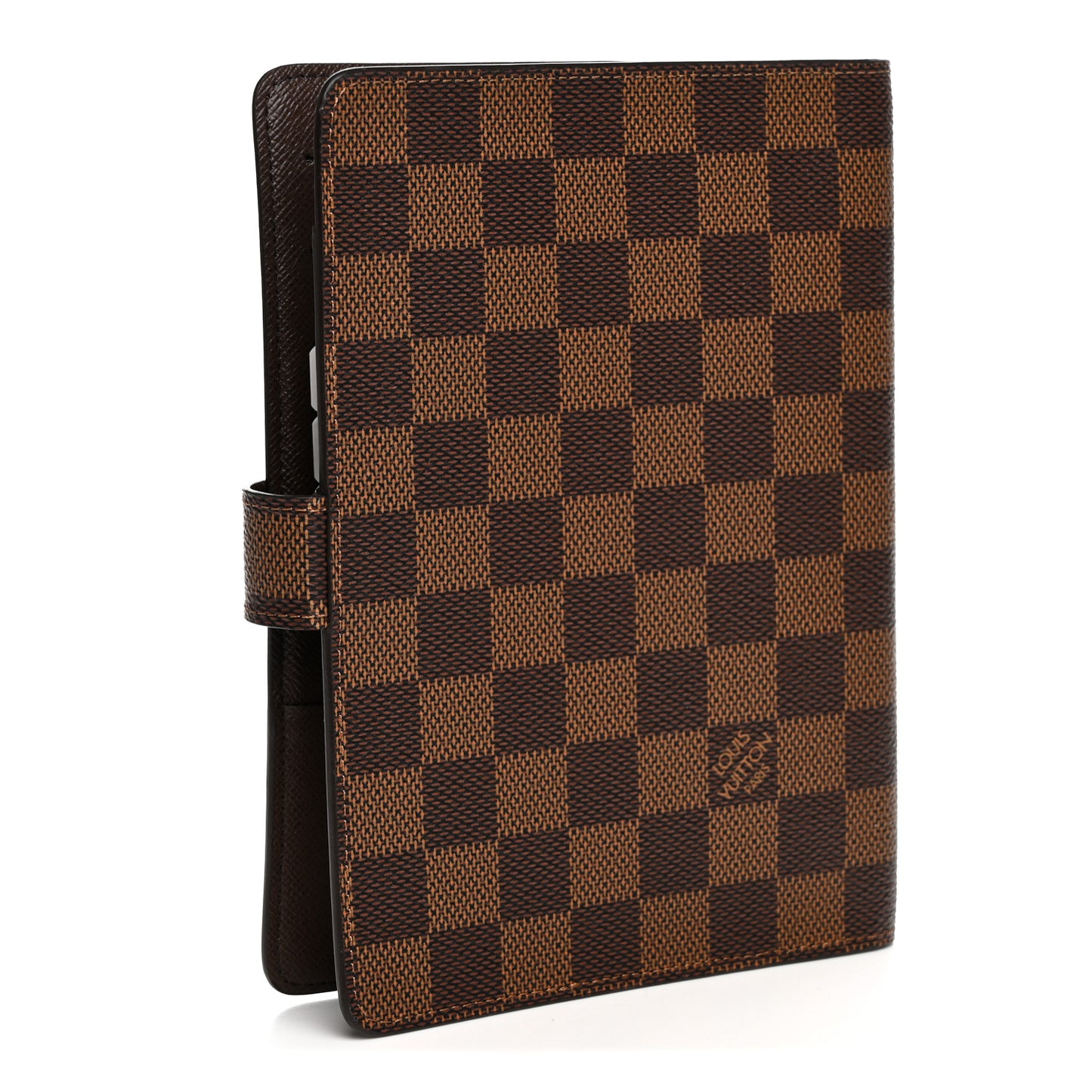 Damier Ebene Medium Ring Agenda Cover