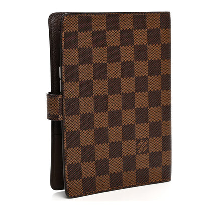 Louis Vuitton Damier Ebene Medium Ring Agenda Cover 3 of 6