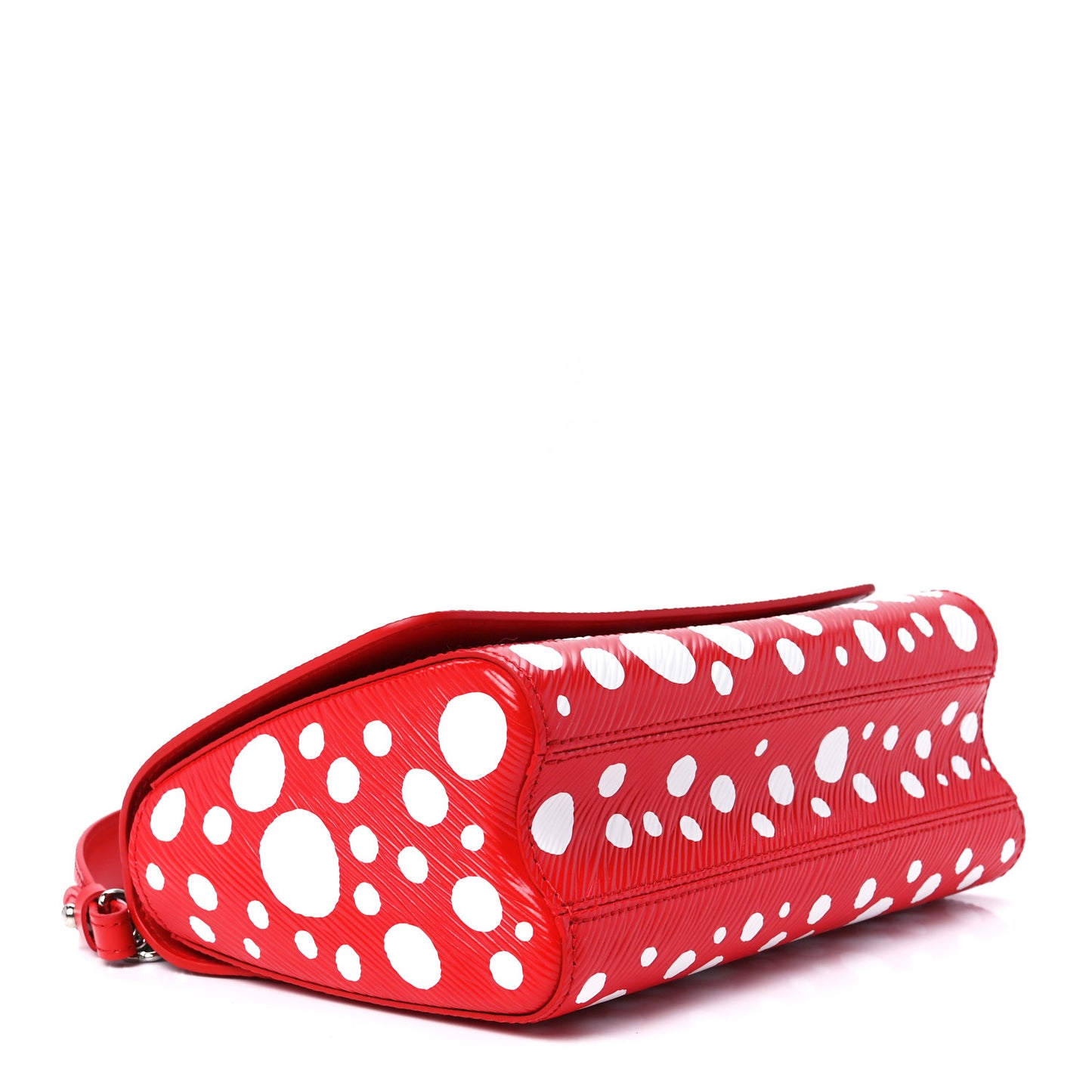 LV X YK Epi Infinity Dots Twist Shoulder Bag MM Red