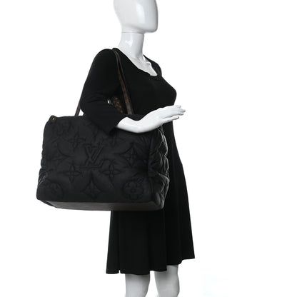 Louis Vuitton Econyl Monogram Pillow Giant Onthego GM Black 2 of 11
