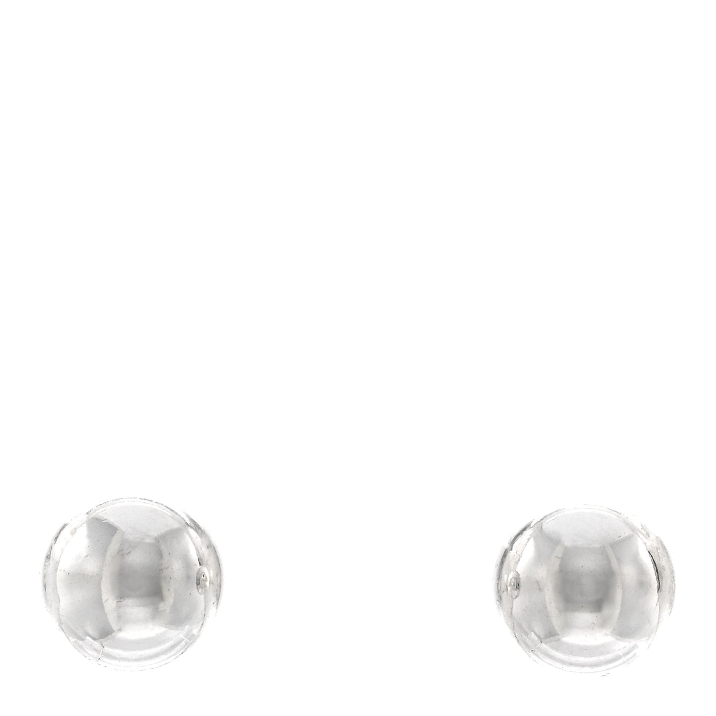 Sterling Silver 10mm Hardwear Ball Earrings