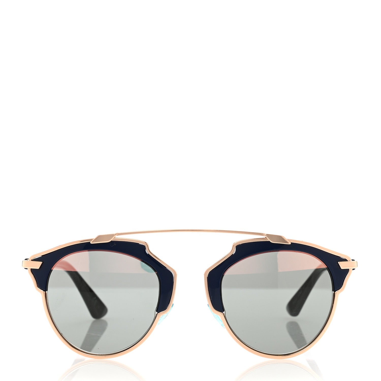 Christian Dior So Real Sunglasses Blue Marine Pink 2 of 8