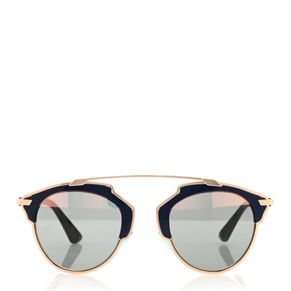 Christian Dior So Real Sunglasses Blue Marine Pink 2 of 8