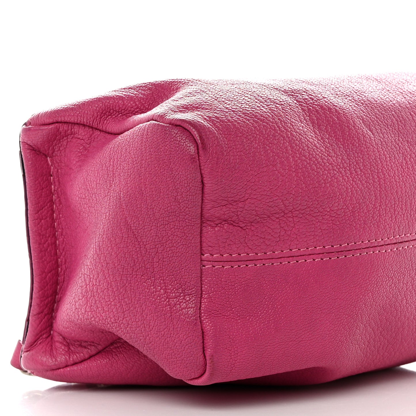 Sugar Goatskin Pandora Wristlet Hot Pink