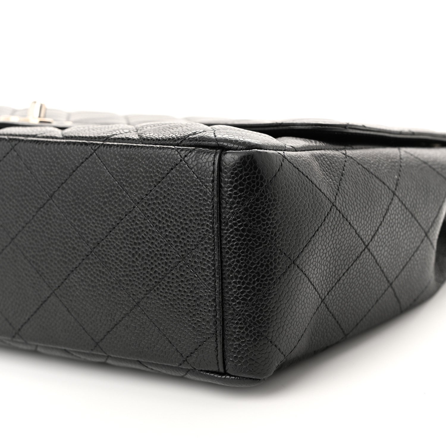 Chanel Caviar Quilted Maxi Single Flap Black 10 of 11