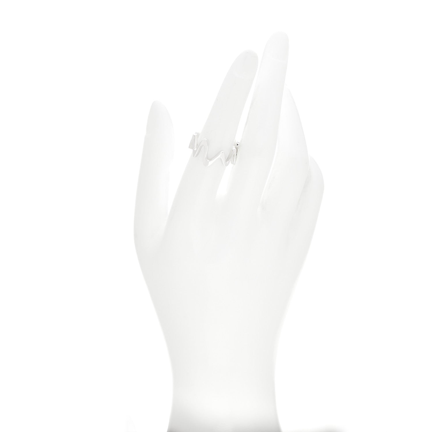 Tiffany Sterling Silver Frank Gehry Equus Ring 53 6.5 2 of 5